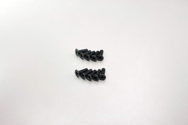 Flat Head Metallic Screws M3X10Mm (10) Kyosho