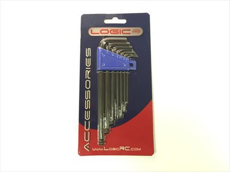 LOGIC 7pc Hex Ball Wrench Set - 1.5~6mm