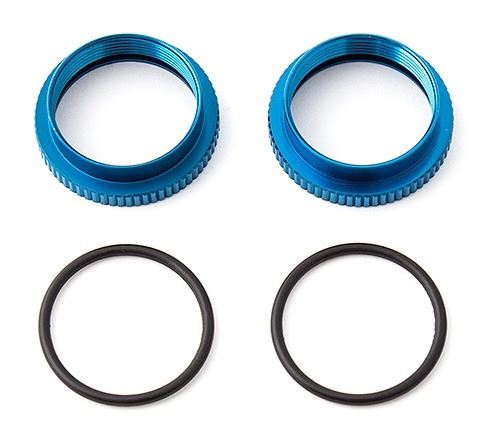 TEAM ASSOCIATED RC8B3/3.1 SHOCK SPRING COLLARS 20MM (2)