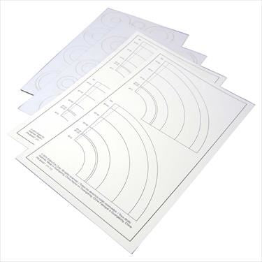 ESTES Laser Cut Centering Rings and Paper Adapters (4 pc)