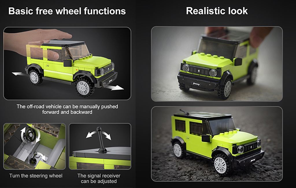 Cada 1:24 Suzuki Jimny Car -  192Pcs