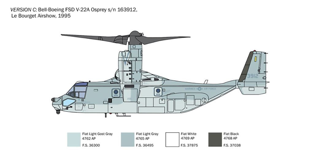 Italeri V-22A OSPREY