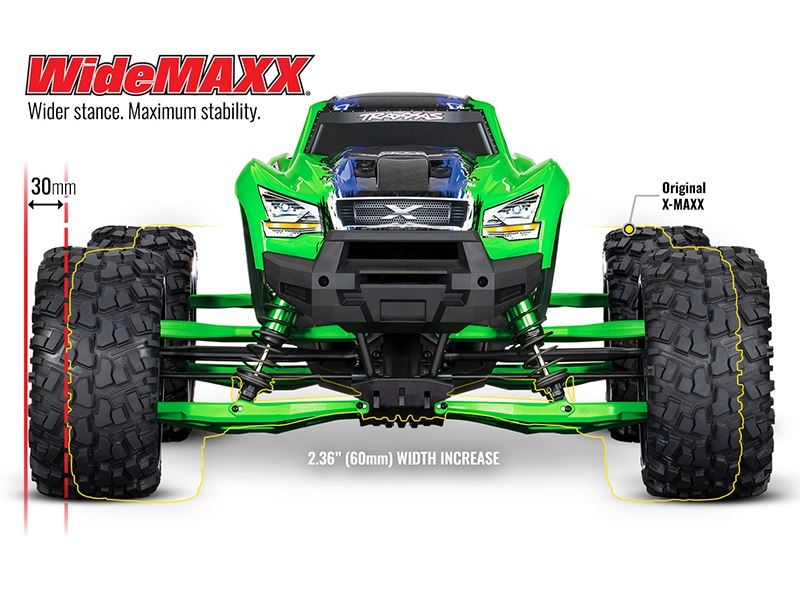 Traxxas X-Maxx WideMaxx Suspension Kit - Blue