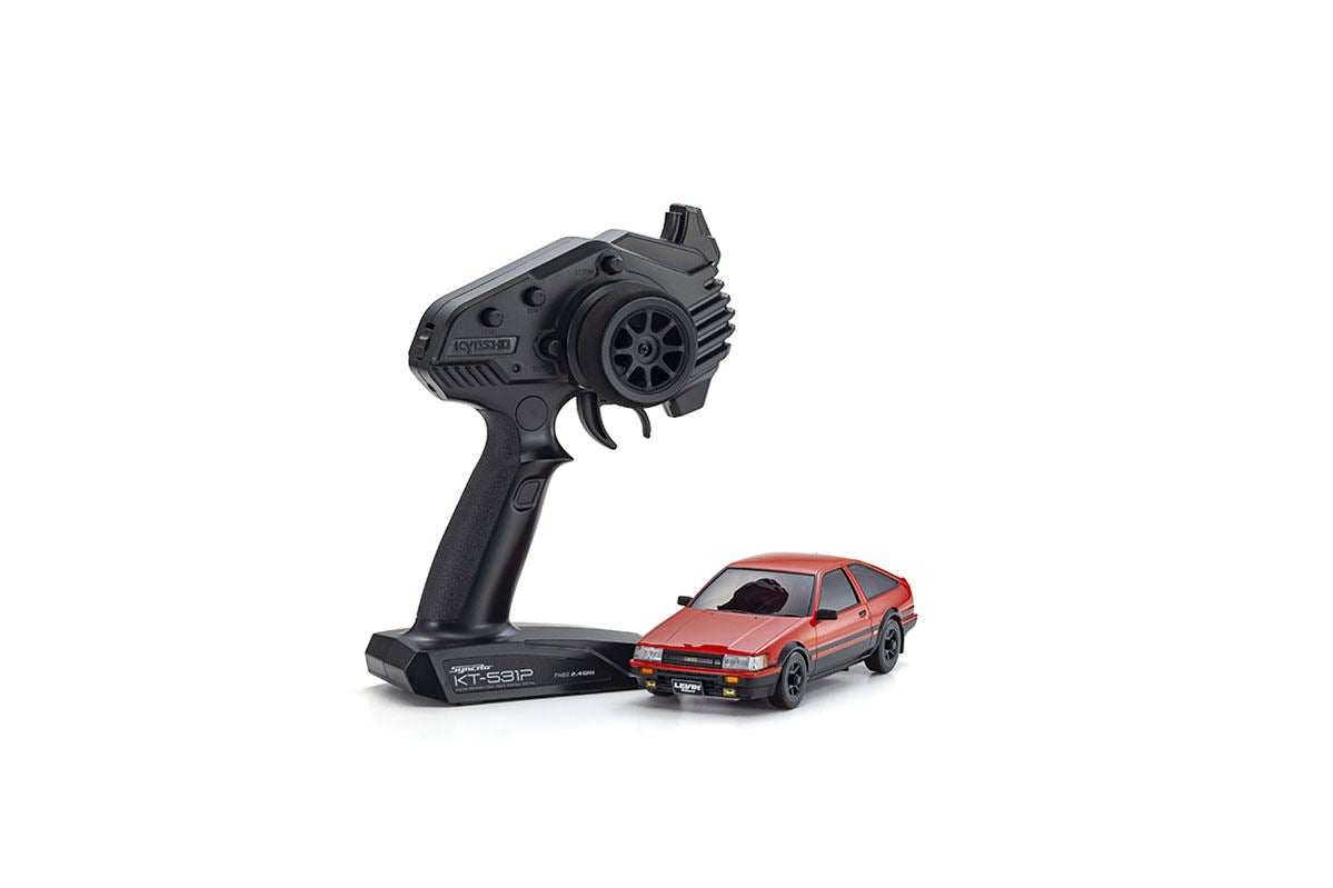 Mini-Z Awd Toyota Corolla Levin Ae86 Red-Black (Ma020N-L/Kt531P)