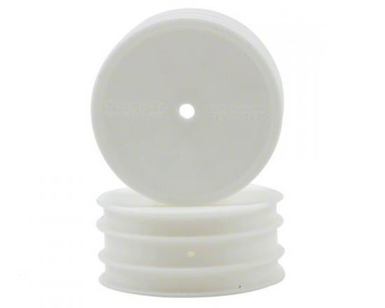 Schumacher 4WD Front Wheel - Flexible White - 1 Pair