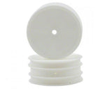 Schumacher 4WD Front Wheel - Flexible White - 1 Pair