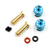 Yeah Racing Aluminum 5Mm Bullet Plug W/Grips