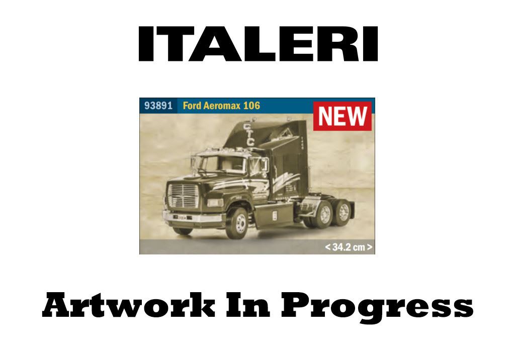 Italeri Ford Aeromax 106 Heavy-Duty Sleeper Truck