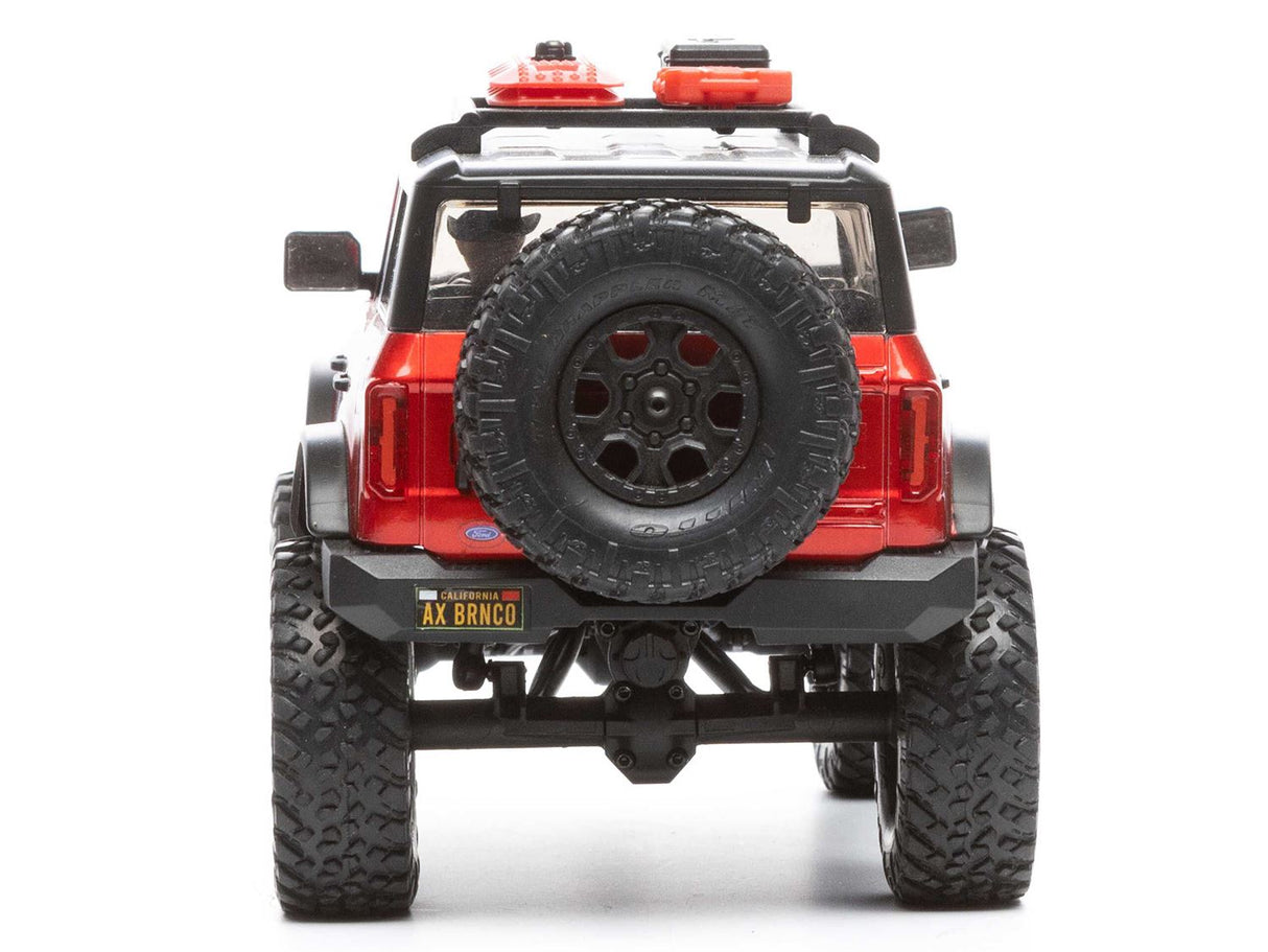 Axial 1/24 SCX24 2021 Ford Bronco 4WD Truck Brushed RTR, Red