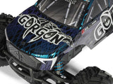 Arrma 1/10 Gorgon 223S 2Wd Rtr Monster Truck, Blue/Black