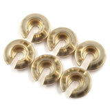 Yeah Racing Brass Spring Retainer V2 6pcs For Traxxas TRX-6