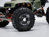 Cc-8 Aluminum Wheel 1.3In (Black/4Pcs)