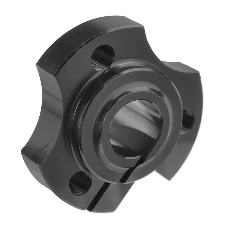 Corally Wheel Hub Solid Axle Aluminium Black – Make It Build It