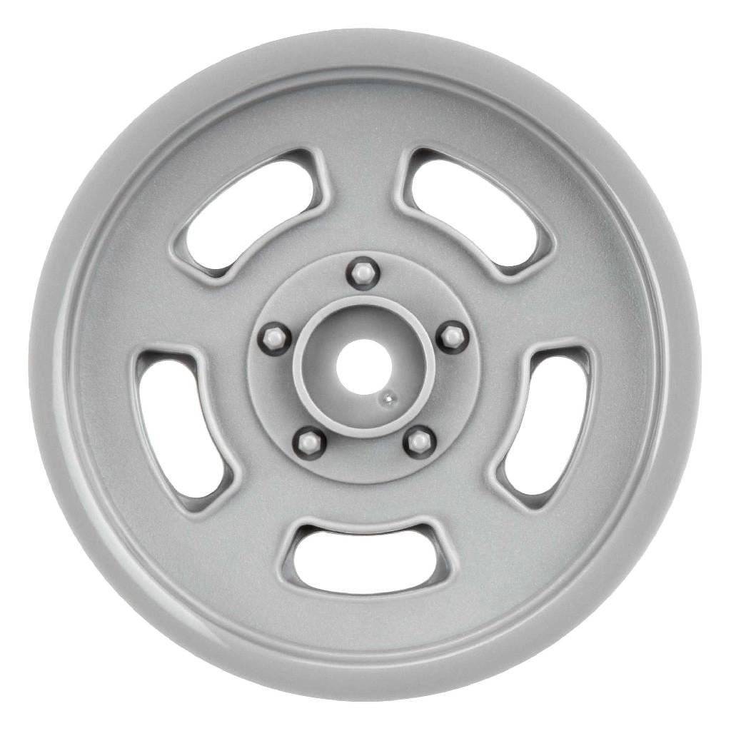 Proline 1/10 Slot Mag Drag Spec Front 2.2In 12mm Drag Wheels (2) Gray