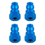 TEAM ASSOCIATED SHOCK BUSHINGS 12 MM BLUE ALUMINUM
