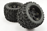FASTRAX 1:8 MT JIGSAW MOUNTED 6-SPOKE BLACK 1/2"OFFSET(PR)