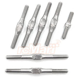 Yeah Racing Titanium Turnbuckle set for Xpress Execute XQ1 XQ1S XQ2 XQ10