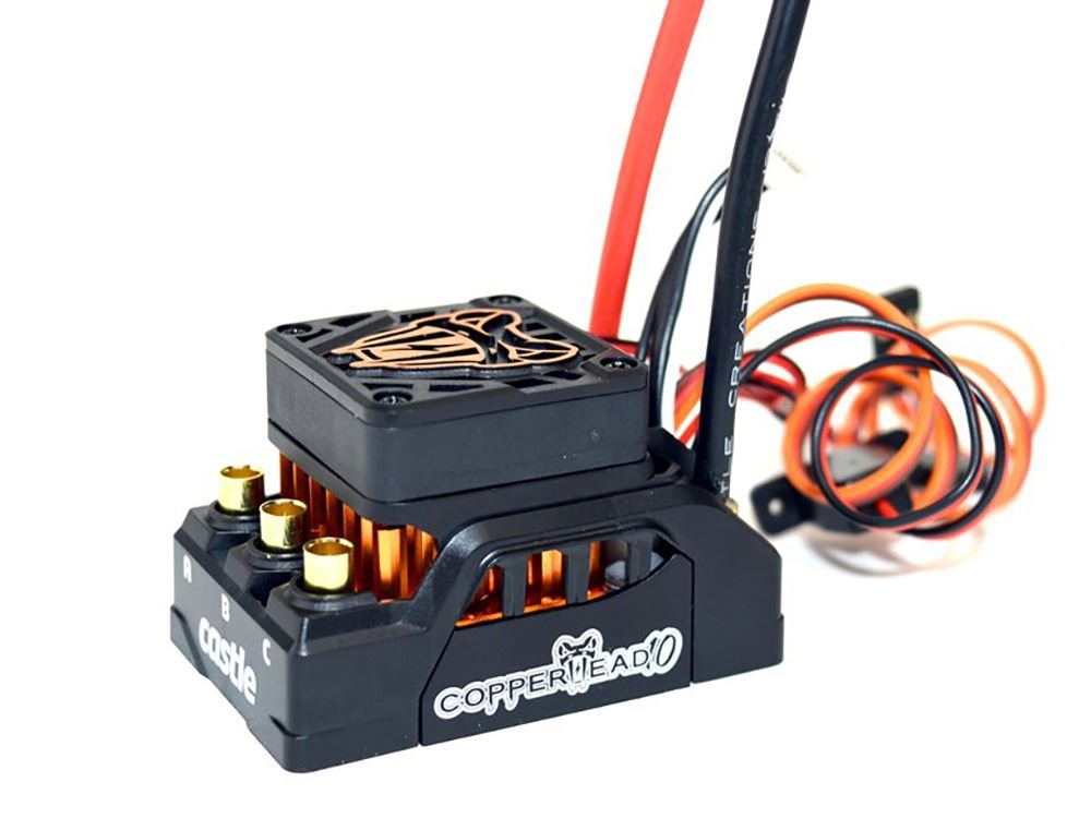 Castle Creations COPPERHEAD 10 1410-3800KV COMBO - SCT