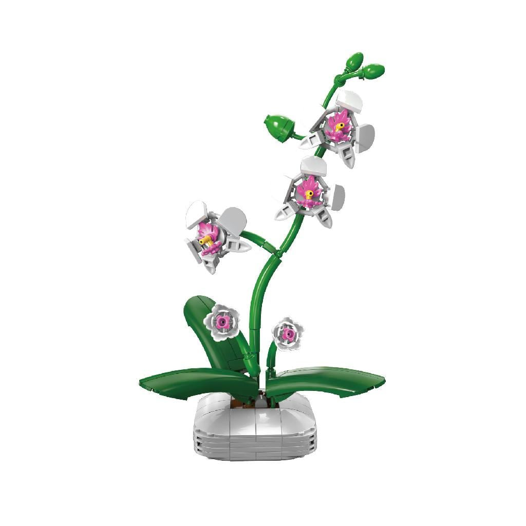 Cada Orchid Building Block Planter - 237 Pcs