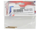 Schumacher Race Shock Rod; Ti-Nitride - 30mm (pr)