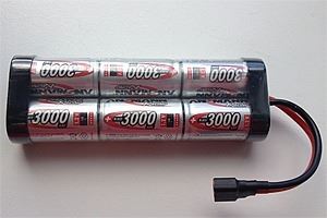 #4050-0026 - Ansmann Nimah Rp 7.2V Sub C3000Mah T Plug
