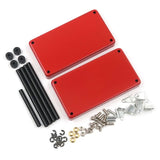 Yeah Racing 1/10 RC Accessory 2-Tiered Rolling Metal Handy Cart Red