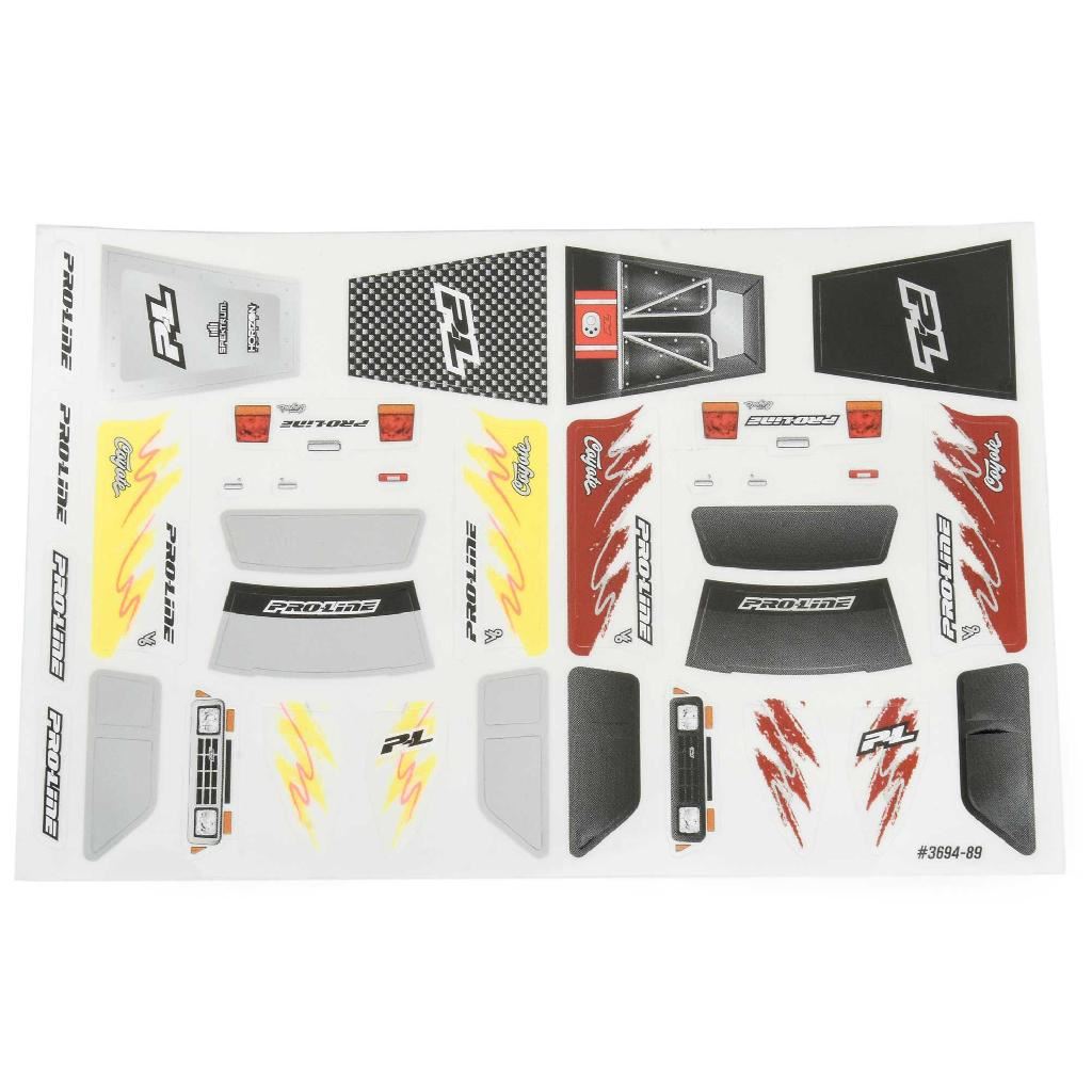 Pro-Line 1/30 Pre-Cut Coyote High Performance Clear Body For Axial Sc