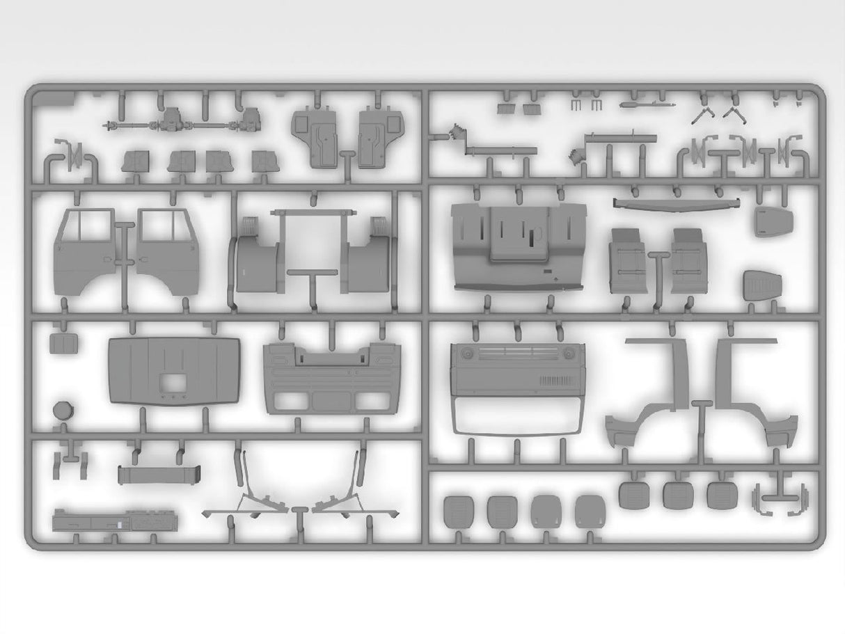 Icm Fire Trucks Of Ukraine, Ac-40-137A & Ar-2 (Set Of 2)