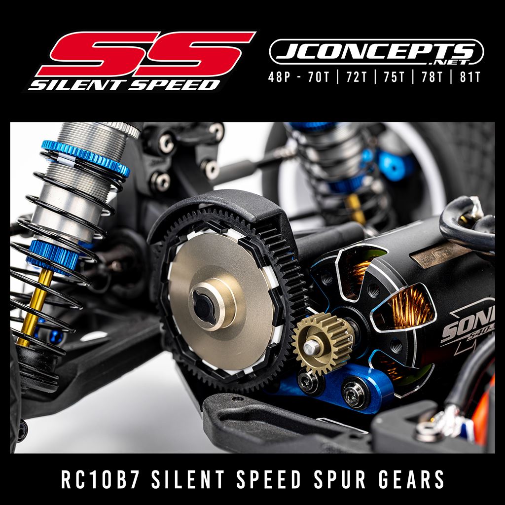 Rc10B7 Silent Speed Spur Gear - 48P, 72T
