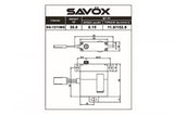 Savox High Voltage Glider Digi Glider Servo 11Kg/0.15@7.4V