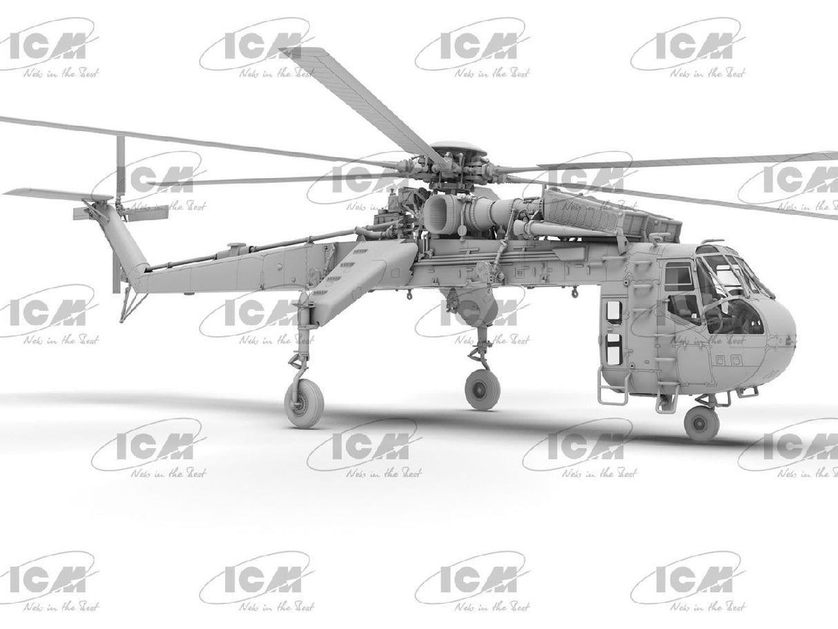Icm Sikorsky Ch-54A Tarhe U.S. Heavy Lift Helicopter