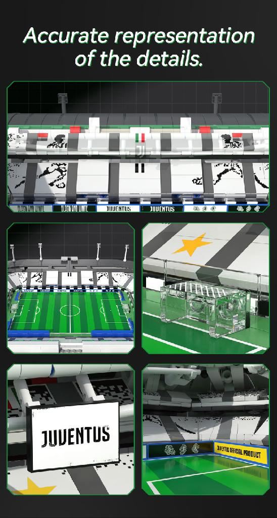 Cada Juventus Allianz Stadium - 3638 Pcs