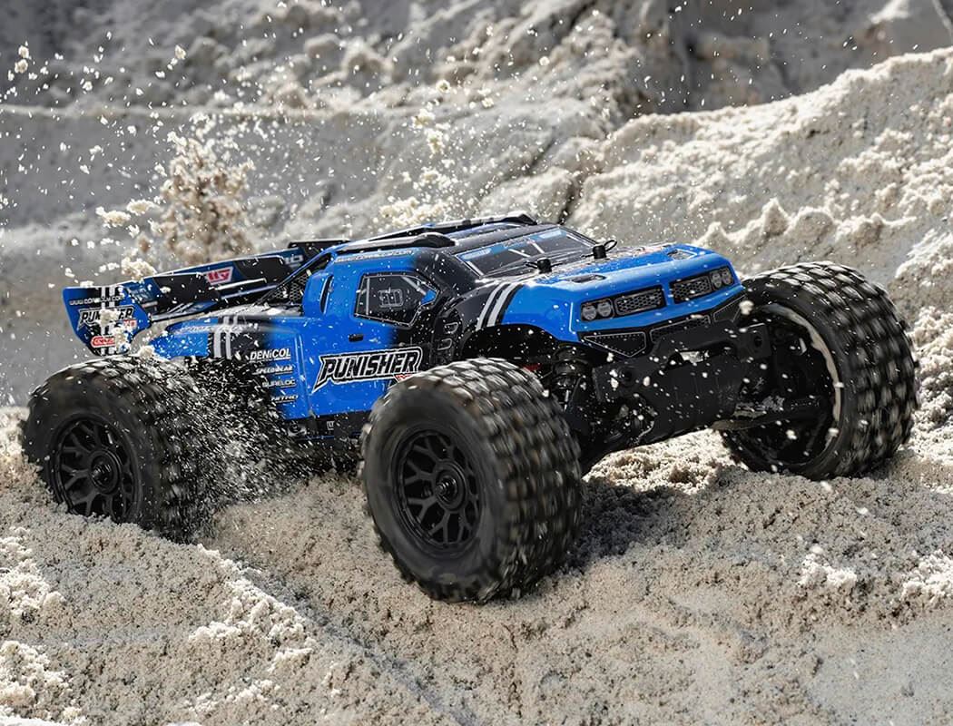 Corally Punisher Xd Rtr Truck - Blue