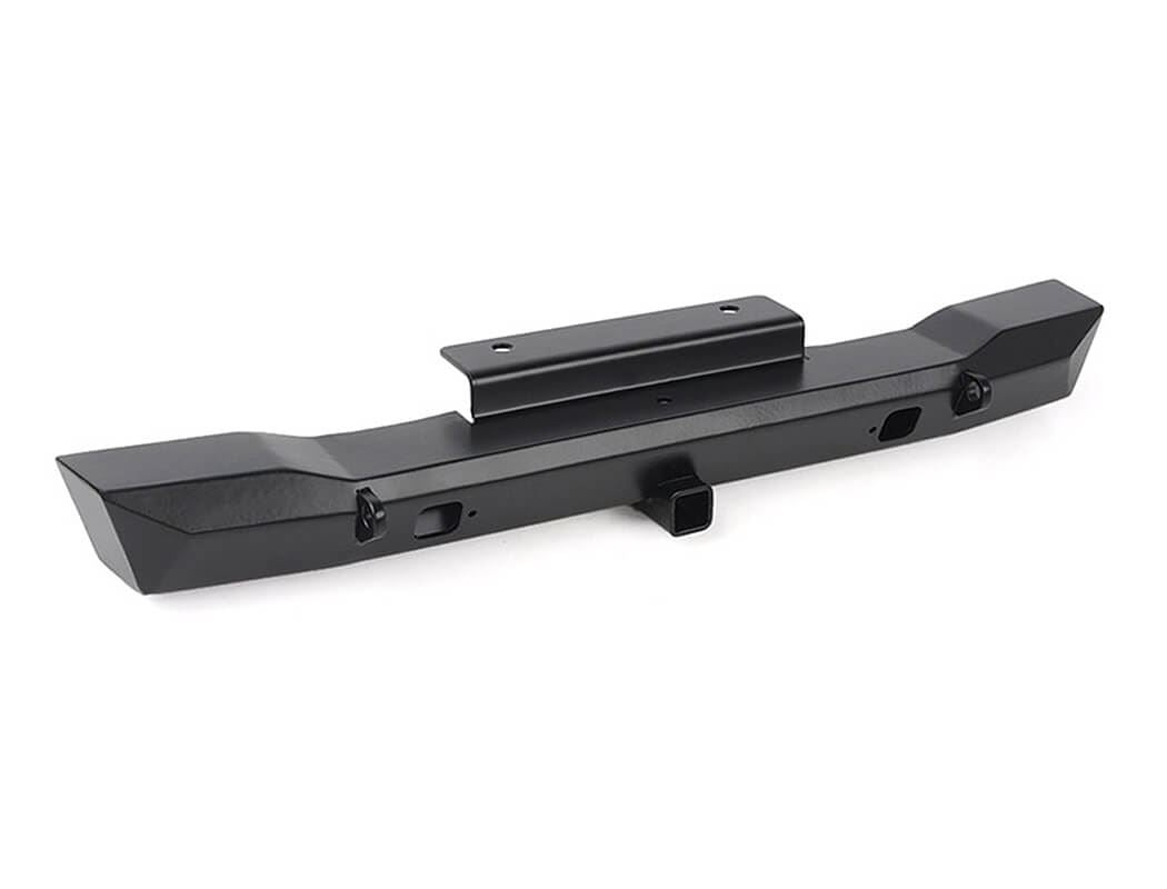 RC4WD EON METAL REAR HITCH BUMPER W/LED & DUAL EXHAUST FOR AXIAL SCX6 JEEP WRANGLER JLU