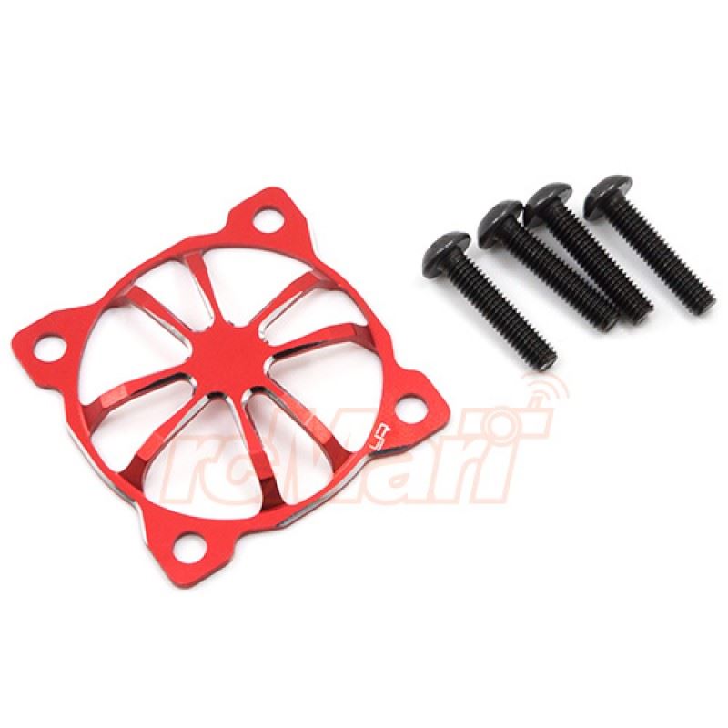 Yeah Racing 3D Claws 30 X 30mm Fan Protector Red