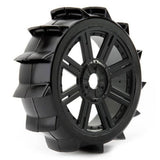 FASTRAX 1:8 PADDLE MOUNTED ON 8-SPOKE BLACK (PR)
