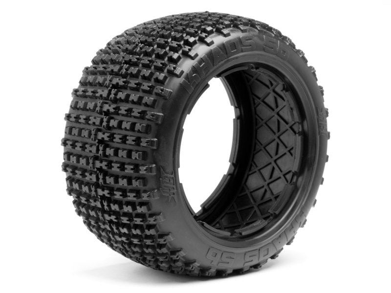 Khaos Tire (White/Baja 5B/Rear/2Pcs)