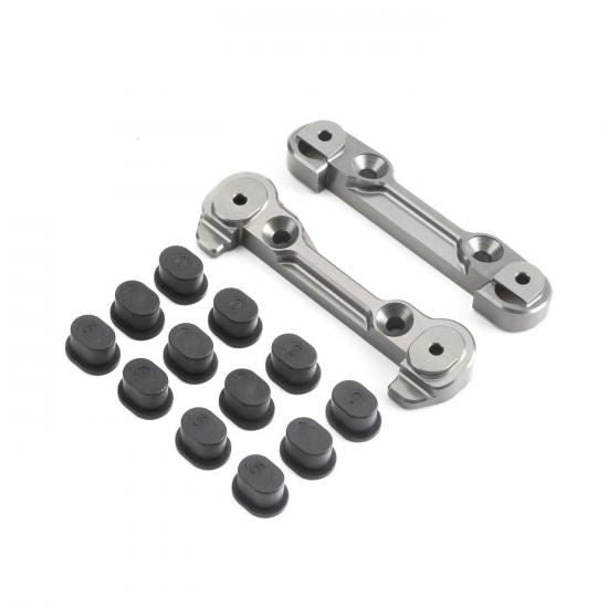 TLR AdjustableFrontHingePinBrace w/Inserts: 5B,5T,MINI