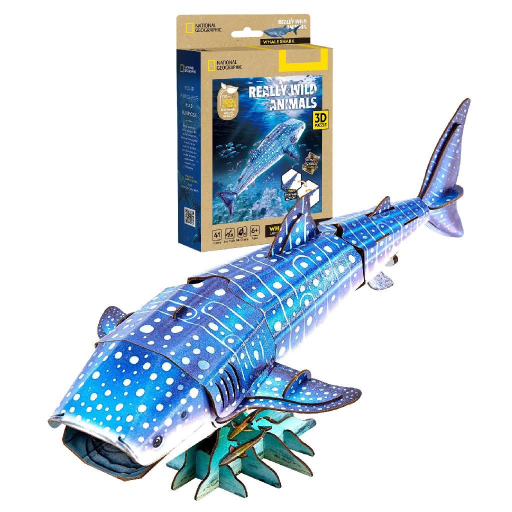 Cubicfun Whale Shark (41 Pieces)