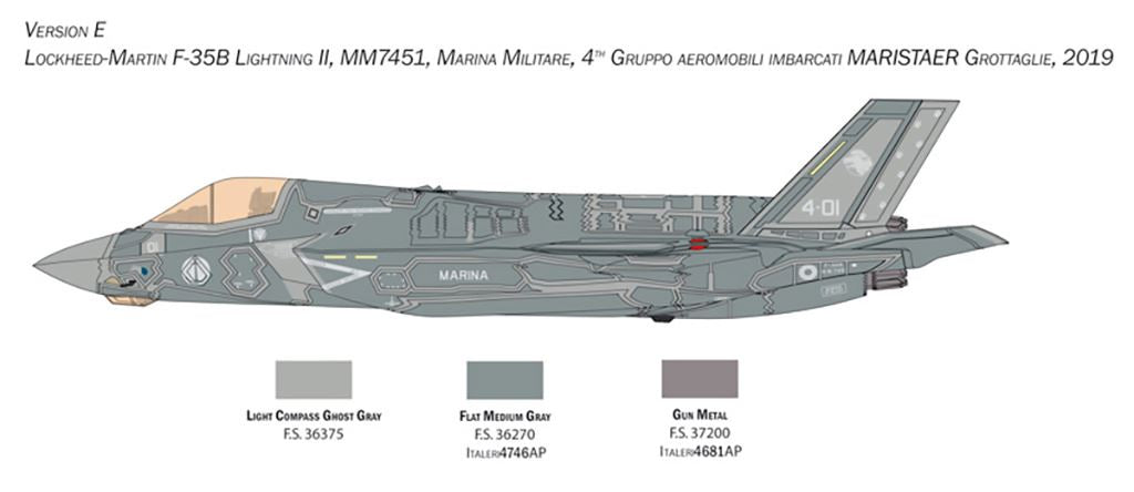 Italeri RAF F-35B STOVL version