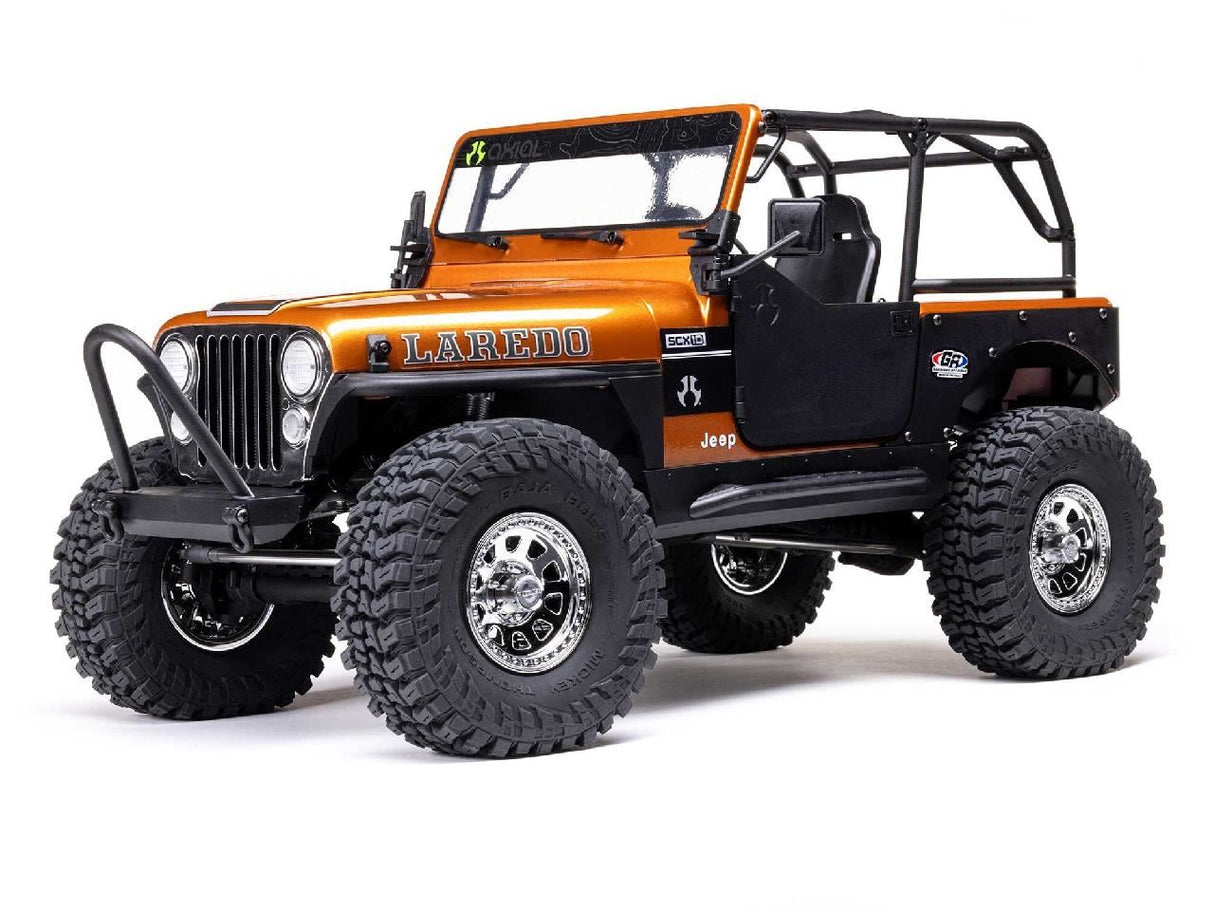 Axial 1/10 Scx10 Iii Jeep Cj-7 4X4 Rtr Rock Crawler, Copper