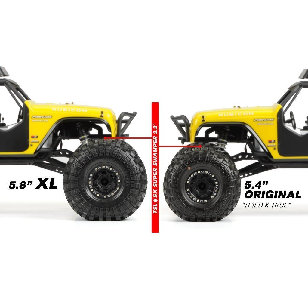 Proline 1/10 Interco Tsl Sx Super Swamper Xl G8 F/R 2.2In Crawler Tir