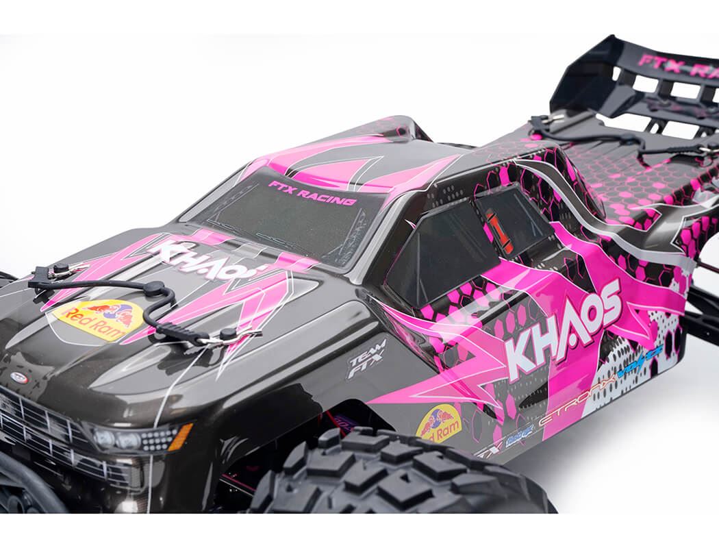 Ftx Khaos 1/10 Brushless 4Wd Truggy Rtr With 3S Lipo & Charger - Purple