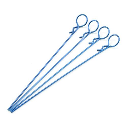 Fastrax Small Metallic Blue Long Body Pin