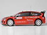 Ixo (Parent) Citroën C4 Wrc 2008 Red 1/8 Scale Full Metal Kit