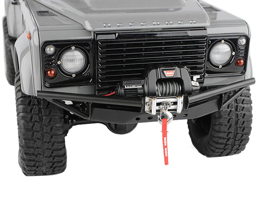 Rc4Wd Tough Armour Steel Front Wimch Bumper For D90