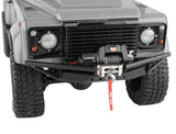 Rc4Wd Tough Armour Steel Front Wimch Bumper For D90