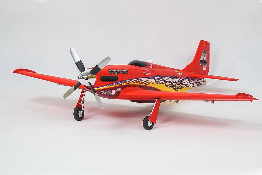 FMS 1100mm P-51 DAGO RED ARTF w/o TX/RX/BATT