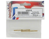 Schumacher Turnbuckle Adjuster; Gold - 45mm (pr)