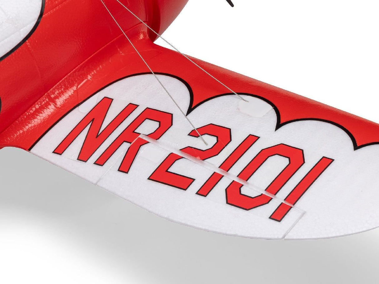 E Flite Gee Bee R-2 1.0M Bnf Basic With As3X+ And Safe Select
